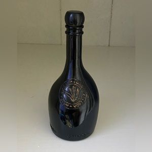Black Vintage Wine Bottle